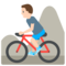 Person Biking emoji on Mozilla